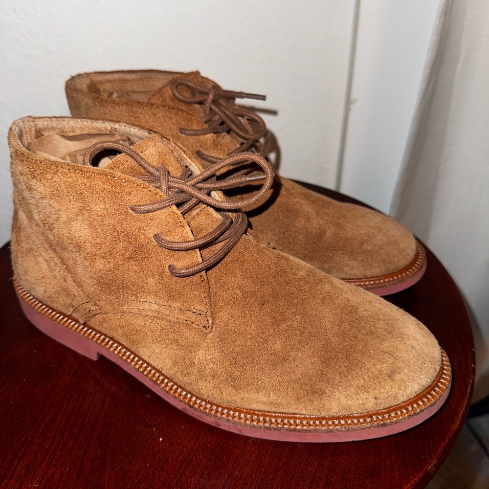 Polo Ralph Lauren Tan Suede Chukka Boots
